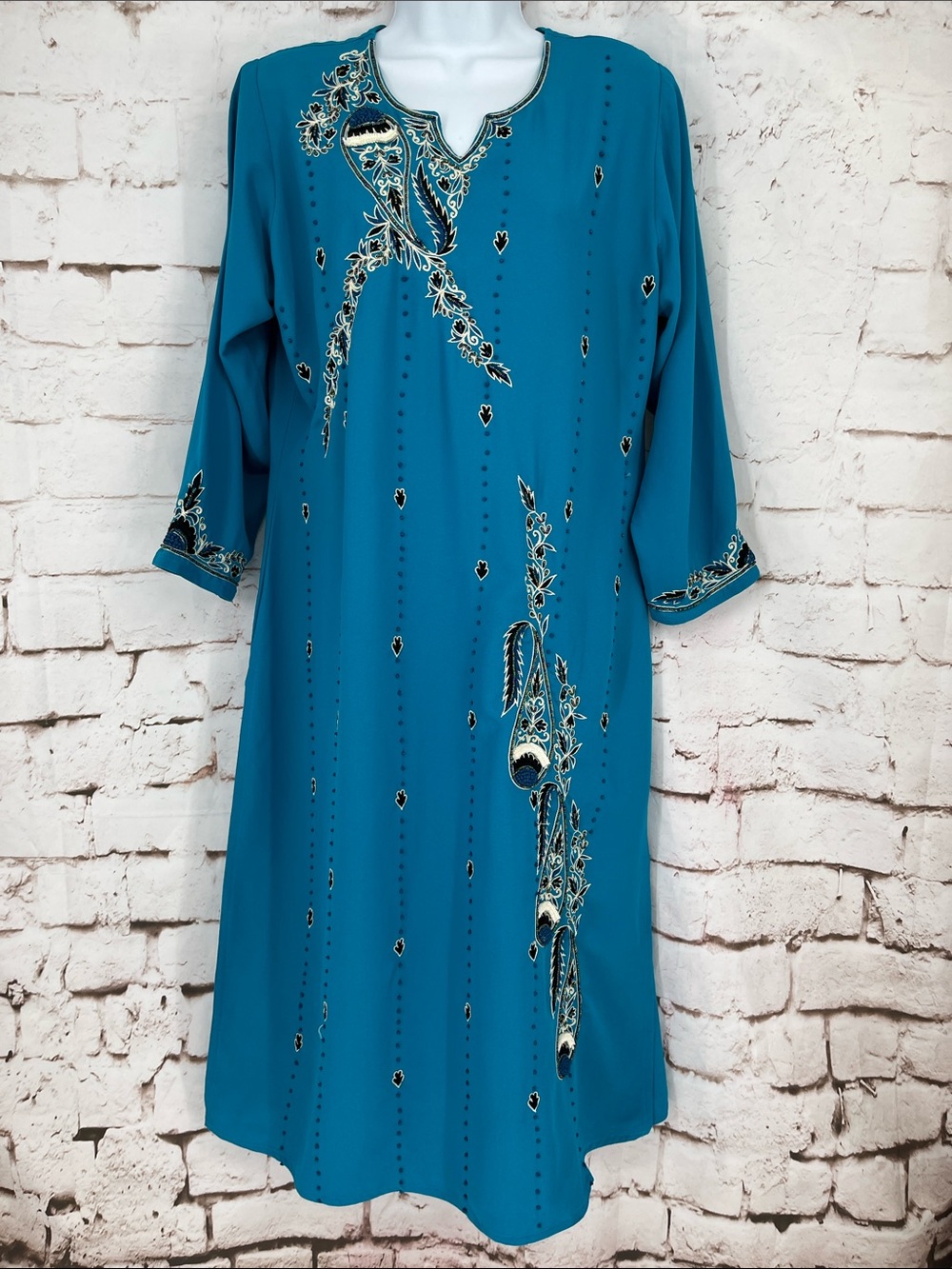 ✨VTG✨Beaded Tunic/Dress, Size M